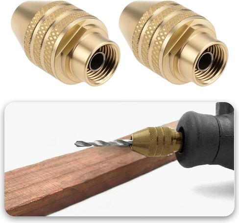 The Lord of the Tools 3PCS Keyless Chuck Compatible with D-remel 4486 225 Flex-Shaft 1/32 Inch to 1/8 Inch Drill Chuck, M7x0.75mm in Saudi Arabia