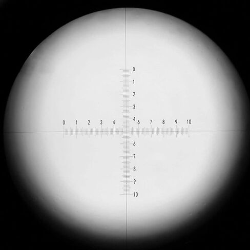 Eyepiece Micrometer Cross Ruler Scale DIV 0.1mm Calibration with Different Diameters for Microscope Microscope Accessories(Diameter 27mm) in Saudi Arabia
