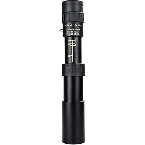 Monocular Telescope 10-300X40 Zoom Monocular Binoculars Telescope Supports Smartphone with Light