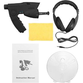 Listening Device with Headset, 8X Monocular Telescope Listening Device with Parabolic Dish Directional Microphone for Scientific Nature Explorer