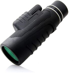 Monocular Telescope, 10x42 Monocular Telescope, High Power Monocular Compact with Smartphone Adapter and Tripod Life Waterproof BAK4 Prism Lens Monocular for Adult Bird Watching Outdoor