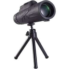 Monocular Telescope, 20x40 Monocular Telescope, High Power BAK4 Prism Lens Monocular Telescope Compact Life Waterproof Monocular with Smartphone Adapter and Tripod