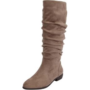 Comfortview Women's Wide Width The Shelly Wide Calf Boot