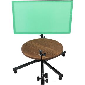Camera 360 Degree Spinner, Photography Turntable 20KG Load Capacity Camera Slider with Self Locking Switch, Rotating Photo Video Platform for Photography, Video Shooting