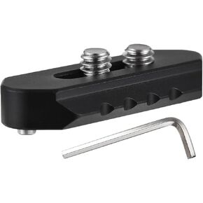 Yosoo Aluminum Alloy Lightweight Rail 4.9cm Camera Rig Universal