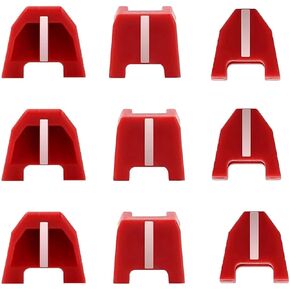 (9 Pack) 42-38-0017 18 Gauge Brad Nailer Rubber Gun Tip for M18 Battery Nailers/Staplers, Nailer Tip No Mar Pad Kit for 2746-20 M18