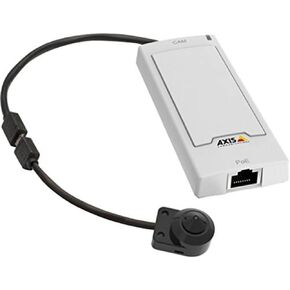 Axis Communications Network Surveillance Camera - Color - 1280 x 720-720p - Fixed iris - Fixed Focal - LAN 10/100 - MPEG-4, MJPEG, H.264 - PoE Plus