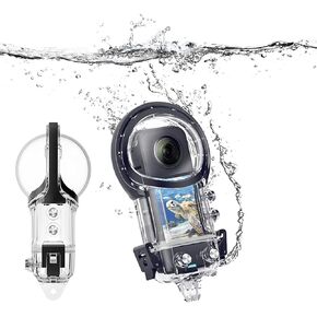 Case for Insta360 ONE X3, IPX8 Underwater Dive Protective Shell with Bracket Supports 50m/164FT Deep, Ideal for Diving, Surfing