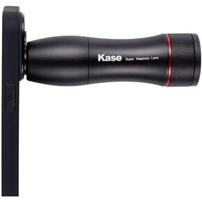Kase 200mm Tele Lens with Bluetooth Remote Optical Glass Compatible with iPhone Kase M17 Mount Cases