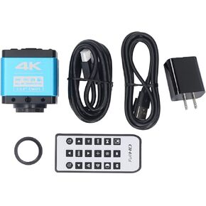 8.3MP 4K Industrial Camera, HD USB Microscope Camera for Inspection Repair Soldering, 3840 x 2160 Resolution 4K Videos and Photos (US Plug)