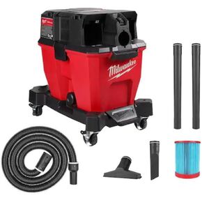 Milwaukee 0920-20 M18 Fuel 9 Gallon DualBattery Wet/Dry Vacuum (Bare Tool)