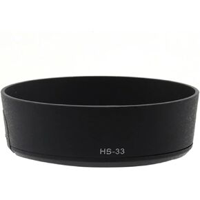 Bayonet Camera Lens Hood Replace HB-33 for Nikon AF-S DX 18-55mm f/3.5-5.6G ED HB33