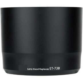 Lens Hood Shade for Canon EF 70-300MM F/4-5.6L is USM Lens as ET-73B Black