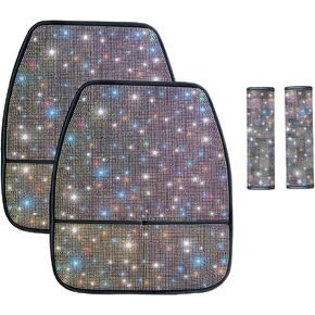 2 Car Seat Back Kick Protectors and 2 Car Shoulder Pads