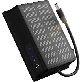 Solar Magnetic Battery for TECXERLLON RV Backup Camera, Waterproof, Rechargeable Power Supply with Strong Magnetic Mount, Only Compatible with TECXERLLON RV Wireless Backup Cameras