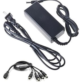 Accessory USA 12V 3A 4 Port AC Adapter for Security Cameras Zmodo PA-103 PA1034 CCTV Camera 4-Way Splitter Power Supply Cord