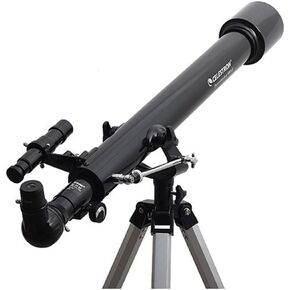 Focal Length 700Mm Portable Refractor Telescope Fully Coated Glass Optics Ideal Telescope for Beginners 5 X24 Viewfinder with Equatorial Mount