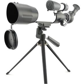 Telescope Portable Astronomical Refractor Telescope Manual Mount Astronomical Telescope with an Tripod and 2 Eyepieces Telescope for Kids Beginners for Astrophotography and Visual Astronomy