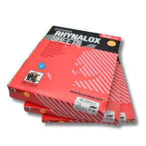 Redline Plus Sandpaper 9 X 11 Dry 220 Grit 50 Sheets