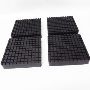 مجموعة وسادة رفع المطاط Bendpak 2 بعد مربع زلة على النمط 5715365x