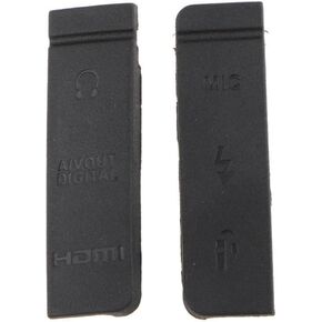 USB/HDMI DC IN/VIDEO OUT Flash Rubber Cover Door Port Skin Replacement For Canon 5D Mark III 5D3