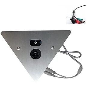1080P HDTVI IR Corner Mount Security Corner Triangle Camera 2.8mm Wide Angle Lens 1080P, ONLY Work with HD-TVI DVR