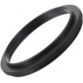 Metal Male Thread 49mm 52mm, to Male Thread 52mm 55mm 58mm 62mm 72mm for Macro Camera Lens Reverse Adapter Ring(52mm to 72mm)