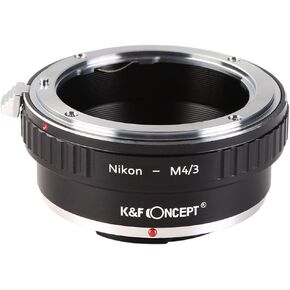 محول K&F مفهوم لـ Nikon F Mount Lens to Micro 4/3 M4/3 Mount Adapter G6 GH