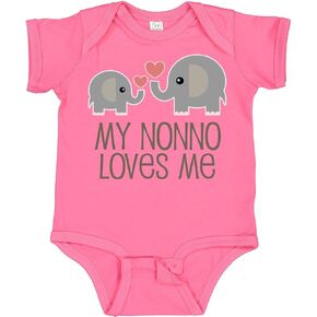 inktastic my nonno يحبني حفيد bodysuit