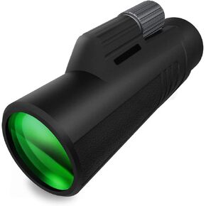 Monocular Telescope, 12x42 Monocular Telescope, HD Waterproof Monocular Compact BAK4 Prism Lens Shockproof Monocular for Adult Bird Watching Outdoor Travel Sightseeing Adults Kids Bird