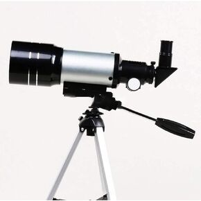 Practical Telescope Telescope for Kids Adults Astronomy Beginners Refractor Telescope for Astronomy Portable Travel Telescope with Tripod Focal Length 300Mm up to 150 Times with Tripod