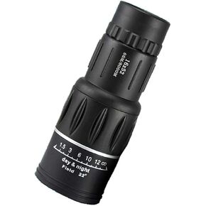Monocular Telescope, 10x52 Monocular Telescope, High Power Monocular Compact BAK4 Prism Lens Monocular with Smartphone Mount and Tripod for Adult Bird Watching Outdoor Travel Sightseeing