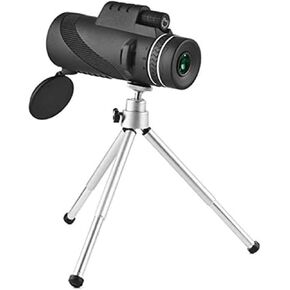Portable Binoculars High Power Monocular 40x60 Hd Phone Camera Zoom Monocular Telescope Eyepiece Handheld Telephoto Camera Lens Optics with Phone Hold