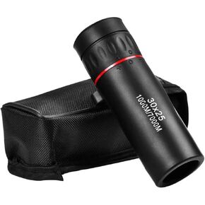 Monocular High Definition Monocular Telescope 30x25 Waterproof Mini Portable Zoom 10x Scope for Travel,for Indoor/Outdoor