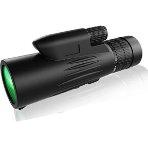 10-30x42 Zoom Monocular Telescope with Smartphone Holder and Tripod, Compact monocular for Adult Children, high List Eyepiece, for Bird Watching Hiking Concert Trip