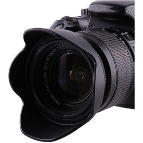 49mm 52mm 55mm 58mm 62mm 67mm 72mm 77mm Screwed Flower Petal Lens Hood for Canon for Nikon for Sony Camera Lens(58mm)