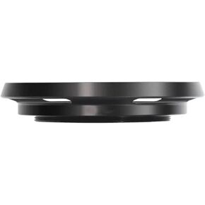Generic Metal Wide Angel Lens Hood Screw-in 37 40.5 43 46 49 52 55 58 67 mm Universal Lens Focal Distance at Least 20mm(58mm,Silver)