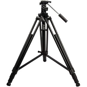 Smith Victor Propod Pro-3 ترايبود متوسطة مع رأس سائل ثنائي الاتجاه (يدعم 20 رطلاً ، أقصى ارتفاع 68 ")