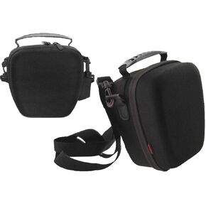 Navitech Black Rugged Hard EVA Protective Carry Case Compatible with Panasonic LUMIX S5 4K Mirrorless Full-Frame L-Mount Camera