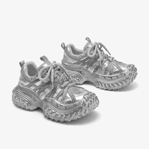 Beau اليوم أحذية رياضية مكتنزة للنساء ， أحذية رياضية للأزياء للنساء ، أحذية رياضية جلدية حقيقية للنساء ، الدانتيل مريح أحذية أبي المشي غير الرسمي in Saudi Arabia