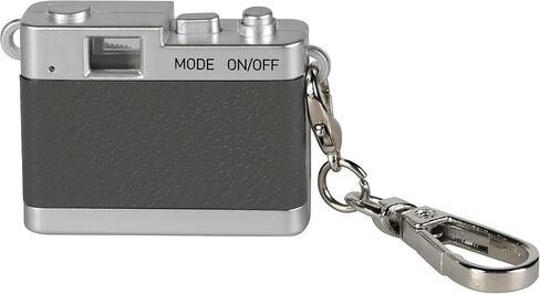 Kenko 144312 Pieni II Digital Toy Camera, Gray, Key Holder Set, 1.31 Megapixels, Photo and Video Capability, Micro SD Card Slot in Saudi Arabia