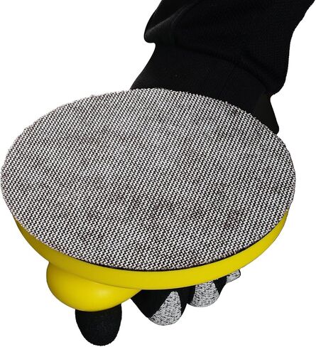 5 Inch Hook and Loop Dust Free Net Sanding Mesh Discs for Drywall Sander Car Wood Drywall Metal Polishing & Grinding Anti-Blocking Sand Abrasive Sheet 10PCs (Grit 40) in Kuwait