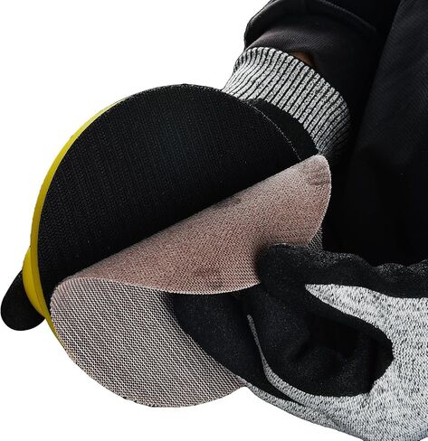 5 Inch Hook and Loop Dust Free Net Sanding Mesh Discs for Drywall Sander Car Wood Drywall Metal Polishing & Grinding Anti-Blocking Sand Abrasive Sheet 10PCs (Grit 40) in Kuwait