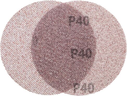 5 Inch Hook and Loop Dust Free Net Sanding Mesh Discs for Drywall Sander Car Wood Drywall Metal Polishing & Grinding Anti-Blocking Sand Abrasive Sheet 10PCs (Grit 40) in Kuwait