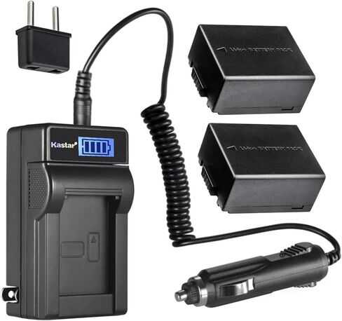 Kastar DMW-BLB13 LCD AC Battery Charger Compatible with Panasonic DMW-BLB13E DMW-BLB13GK DMW-BLB13PP Battery, Panasonic DE-A49 DE-A49A DE-A49B DE-A49C Charger, Lumix DMC-G1 G2 G10 GF1 GH1 in Saudi Arabia