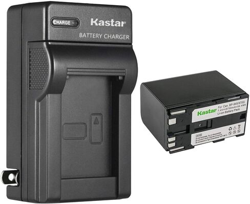 Kastar 1-Pack Battery and AC Wall Charger Replacement for Canon XF300, XF305, XH-G1 HDV, XH-G1S, XH-G1S HD, XL-H1A, XL-H1S, XL-H1S HD Camera, Canon BP-970 BP-970G BP-975 Battery in Kuwait