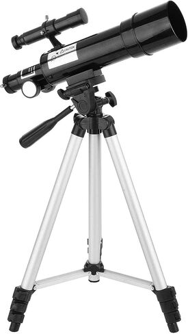 Astronomical Telescope Zoom 90X HD Outdoor Monocular Space Telescope 360/50mm Refractor with Finder Scope & Tripod The Perfect Stem Gift (Multicolor) in Saudi Arabia