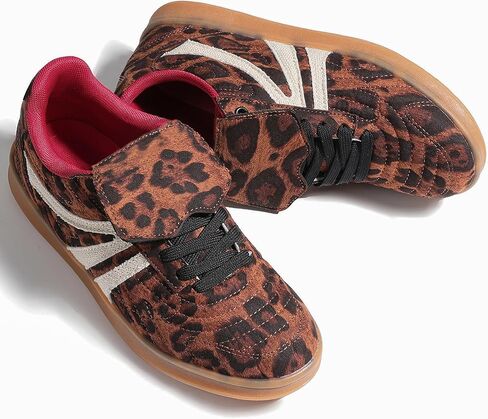 Mattiventon Women's Fashion Sneakers أحذية تنس غير رسمية مريحة أحذية رياضية رجعية Lace-Up Low Top Top Top Non Slip For 2025 Strendy in Saudi Arabia
