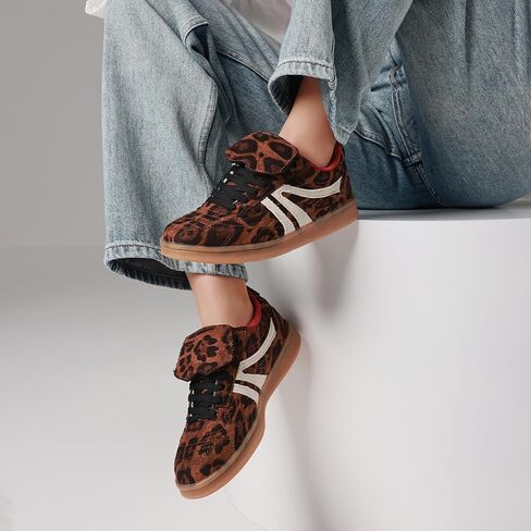 Mattiventon Women's Fashion Sneakers أحذية تنس غير رسمية مريحة أحذية رياضية رجعية Lace-Up Low Top Top Top Non Slip For 2025 Strendy in Saudi Arabia