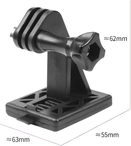 BGNing Helmet Mount Quick Connect Adapter, Compatible with Hero Sports Camera Helmet Mount Adapters (Mud Color) in Saudi Arabia